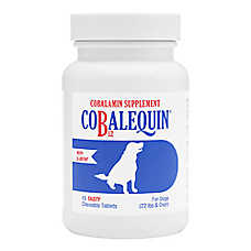 Nutramax Dog Cobalequin Chewable Tablets B12 Supplement with 5- MTHF, for Medium & Large Dogs, 45ct