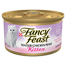 Fancy Feast? Kitten Cat Wet Food - 3.33 oz., Grain Free, High-Protein