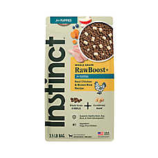 Instinct? RawBoost Whole Grain Kibble + Freeze-Dried Raw Puppy Dry Dog Food - Chicken & Brown Rice