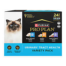 Purina Pro Plan Specialized Urinary Tract Health Wet Cat Food - Variety Pack, 24 ct