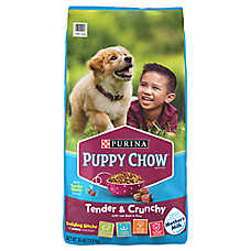 Purina Puppy Chow Tender & Crunchy Puppy Dry Dog Food - Beef