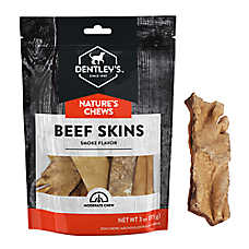 Dentley's? Nature's Chews Beef Jerky Skin Dog Chew