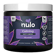 Nulo Functional Calming Dog Supplement, Made with Organic Hemp Seed and Ashwagandha Root, 90 Count