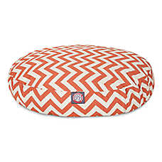 Majestic Pet Zig Zag Round Indoor & Outdoor Dog Bed