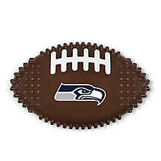 Seattle Seahawks Hard Nylon Football Dog Chew Toy