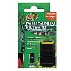 Zoo Med Paludarium Filter 10 Replacement Cartridge Reptile Tank Filter Media