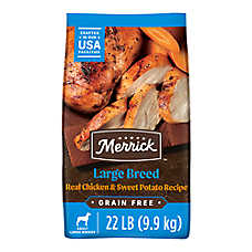 Merrick? Grain Free? Large Breed Adult Dry Dog Food - Natural, Chicken & Sweet Potato