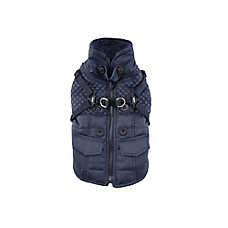 Puppia? Wilkes Winter No-Pull Dog Harness Coat - Beige, Navy, Pink, Wine, S-XXL