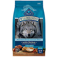 Blue Buffalo Wilderness High Protein, Chicken Large Breed Healthy Weight Adult Dry Dog Food