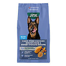 Jinx Senior Dry Dog Food - Cage-Free Chicken, Brown Rice & Sweet Potato