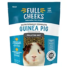 Full Cheeks&trade; Pelleted Guinea Pig Food with Timothy Hay & Vitamin C
