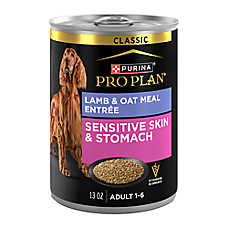 Purina? Pro Plan Sensitive Skin & Stomach Adult Wet Dog Food - Classic Pate, Lamb & Oat Meal, 13 oz