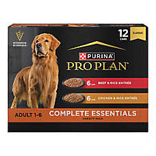 Purina? Pro Plan Complete Essentials Adult Wet Dog Food - Variety Pack, 13 Oz, 12 Count