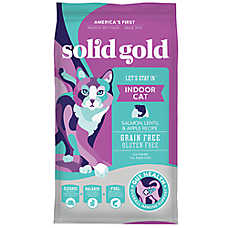 Solid Gold Let's Stay In&trade; Indoor Adult Cat Food - Grain Free, Gluten Free