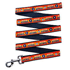 Pets First MLB Houston Astros Satin Dog Leash