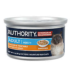 Authority? Everyday Health Cat Wet Food - 3 Oz, Shreds in Gravy, With-Grain