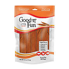 Good 'n' Fun Triple Flavor Ribs 4 OZ