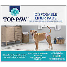Top Paw? Disposable Liner Pads 50 Count