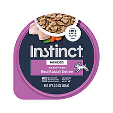 Instinct? Grain Free Minced Cat Food - Natural, Rabbit