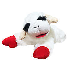 Multipet? Lamb Chop Plush Squeaker Dog Toy