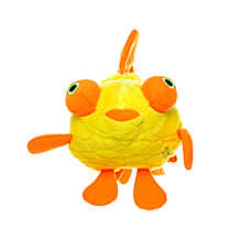 MIGHTY Ocean Goldfish Dog Toy