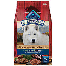 Blue Buffalo Wilderness Rocky Mountain Recipe High Protein, Red Meat Senior Dry Dog Food