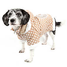 Pet Life Polka Dot Hooded Sweater