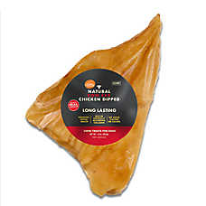 Canine Naturals Chicken Coated Cow Ear Dog Chew, 1 ct. 1 oz