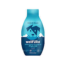 wellFURst Dog Wild Alaska Omega-3 Fish Oil Skin & Coat Health Supplement - 18 fl oz, 32 fl oz
