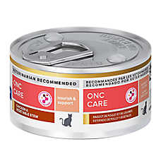 Hill's Prescription Diet ONC Care Cat Food - Chicken and Vegetable Stew, 2.9 oz