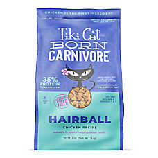 Tiki Cat? Born Carnivore? Adult Cat Food - Hairball, Chicken