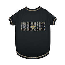 Pets First New Orleans Saints Stripe T-Shirt