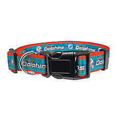 Pets First Miami Dolphins Satin Collar