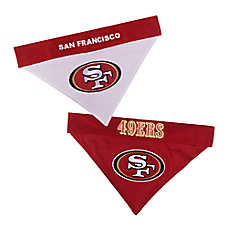 Pets First San Francisco 49ers NFL Reversible Bandana