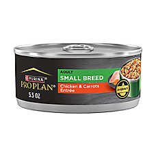 Purina Pro Plan Small Breed Adult Dog Wet Food - Chicken & Carrots Entree in Gravy, 5.5 oz