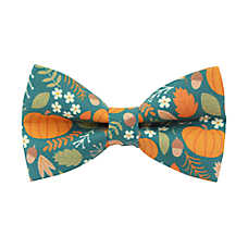 Made By Cleo? Pumpkin Patch Fall Cat Bow Tie
