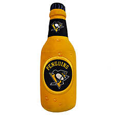 Pets First Pittsburgh Penguins Plush Bottle Dog Toy