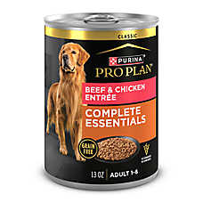 Purina Pro Plan Complete Essentials Adult Wet Dog Food - Grain Free, Beef & Chicken, 13 oz