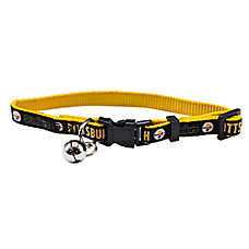 Pets First Pittsburgh Steelers Satin Cat Collar