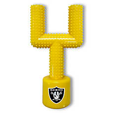 Las Vegas Hard Nylon Football Goal Post Dog Chew Toy