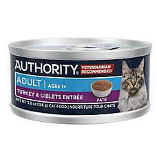 Authority? Everyday Health Adult Cat Wet Food - 5.5 Oz, Pate, With-Grain