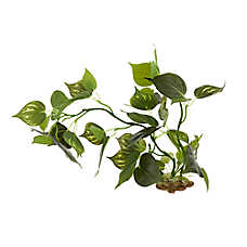 Top Fin? Artificial Leafy Floating Aquarium Plant - Fish Tank Plant Decor - XXL