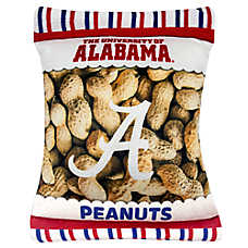 Pets First Alabama Crimson Tide Plush Peanut Bag Dog Toy