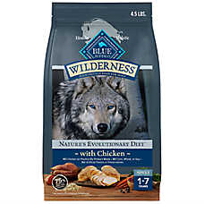 Blue Buffalo Wilderness High Protein, Chicken with Wholesome Grains Adult Dry Dog Food