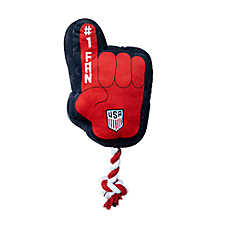 U.S. Soccer Finger Plush Dog Toy