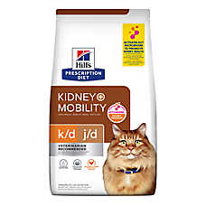 Hill's? Prescription Diet? k/d Kidney Care + j/d Dry Cat Food - Chicken