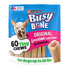 Purina Busy Bone Orginal Tiny Dog, Long Lasting Chew Treats 35.4 OZ