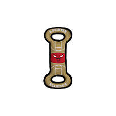 Pets First NBA Chicago Bulls Court Dog Toy