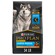Purina Pro Plan Large Breed Adult 7+ Shredded Blend Chicken & Rice Formula Senior Dry Dog Food