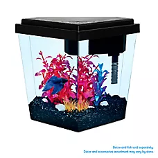 Top Fin® Diamond Aquarium - Fish Tank Aquarium - 1 Gallon